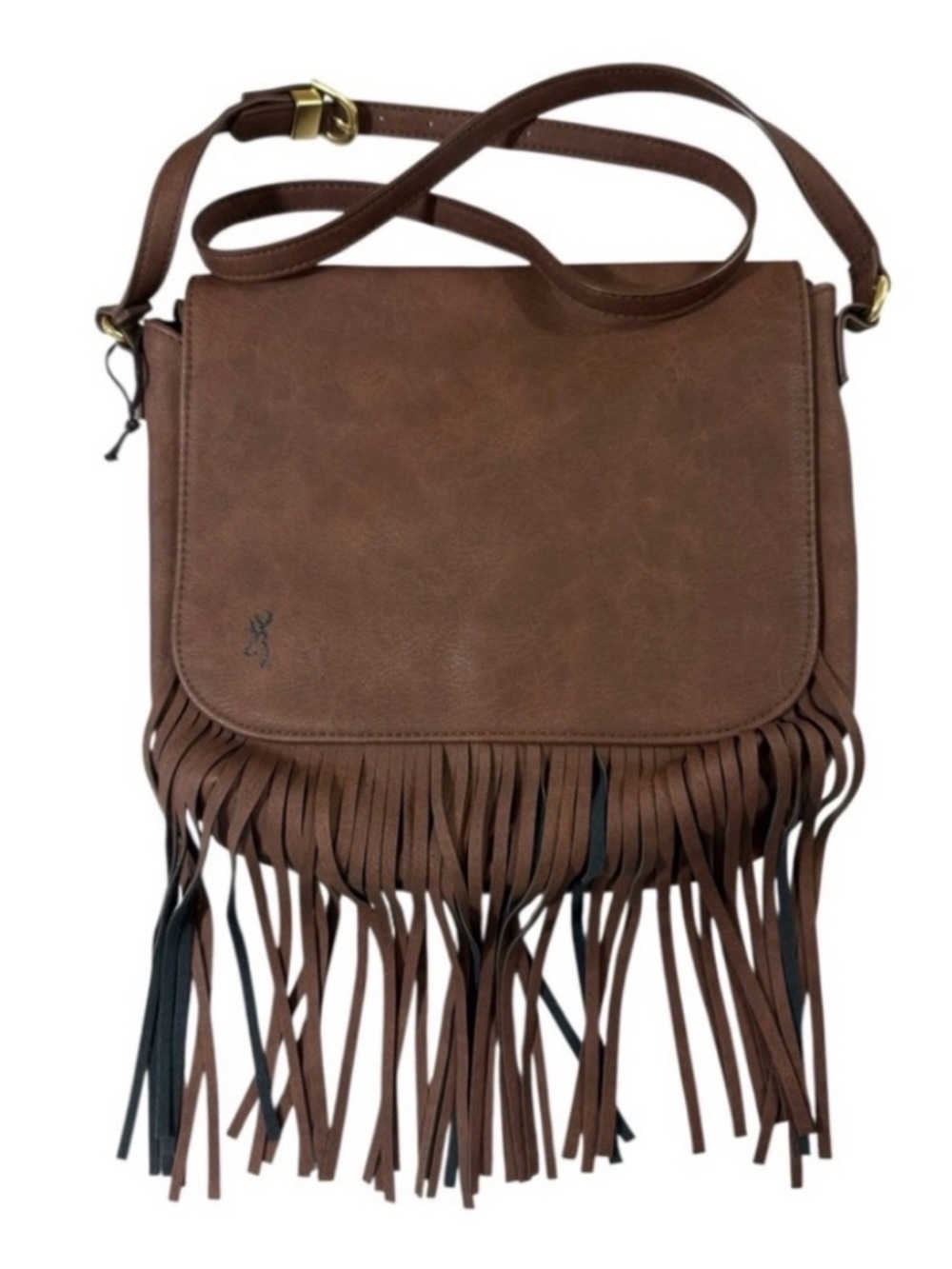 Browning Dakota Fringe Concealed Carry Crossbody Purse Holster Brown NWOT